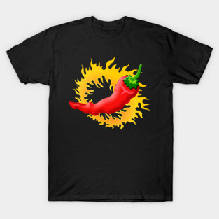 Pepper with Flame T-Shirt