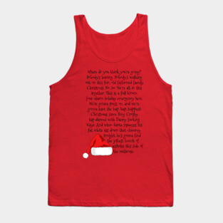 Christmas Rant Tank Top