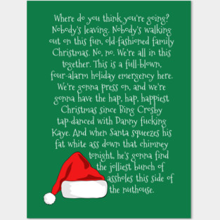 Christmas Rant Posters and Art