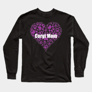 Corgi Mom Long Sleeve T-Shirt