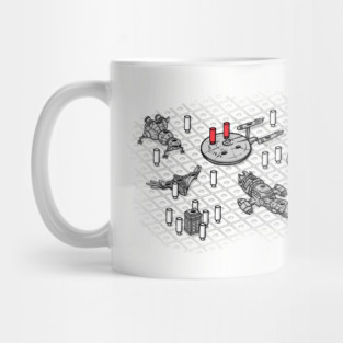 Intergalactic Battleship Mug