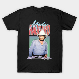 Merle Haggard / Retro Style Country Music Fan Gift T-Shirt