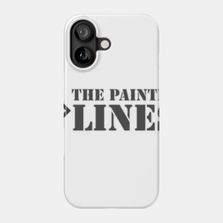 The Painted Lines Phone Case