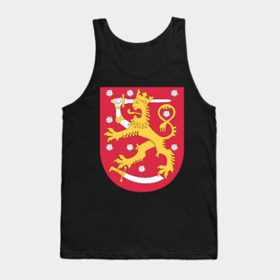 Coat of arms of Finland Tank Top