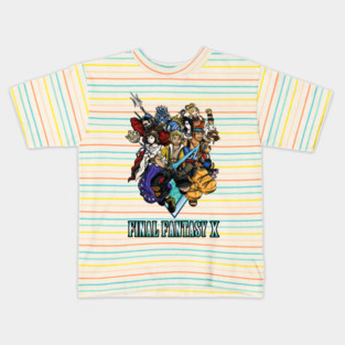 Final Fantasy X Heroes Kids T-Shirt