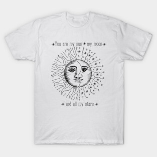 Sun, Moon, and Stars © T-Shirt