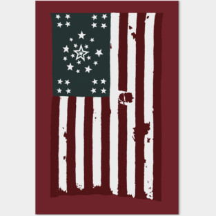 Civil War Flag Posters and Art