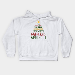 It's Not What's Under The Tree Kids Hoodie