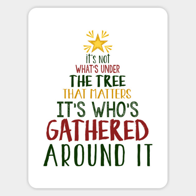 It's Not What's Under The Tree Magnet by MCALTees