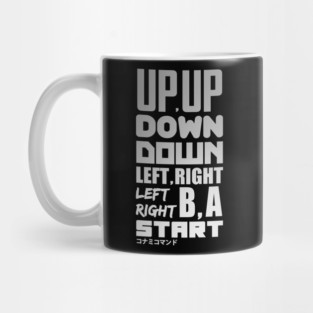 Konami Code Mug