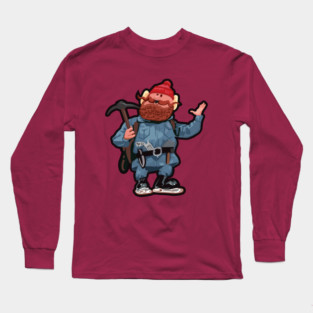 Rudolph Stickers Long Sleeve T-Shirt
