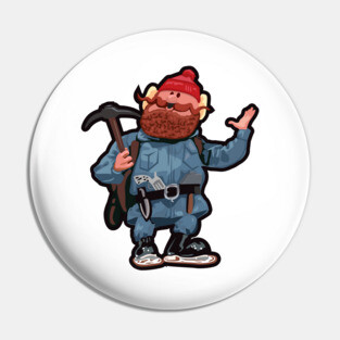 Rudolph Stickers Pin