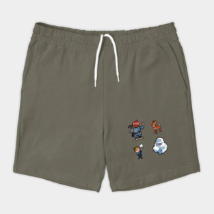 Rudolph Stickers Shorts
