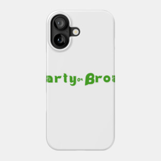 Party on Broad Podcast Phone Case