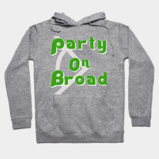 Party on Broad Square Hoodie