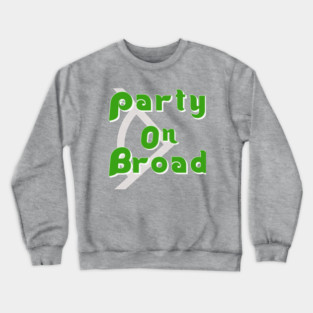 Party on Broad Square Crewneck Sweatshirt