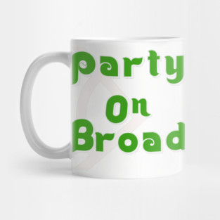 Party on Broad Square Mug