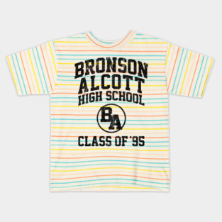Bronson Alcott High Class of 95 - Clueless (Variant) Kids T-Shirt