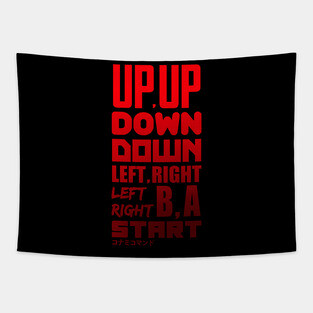 Konami code Red Tapestry