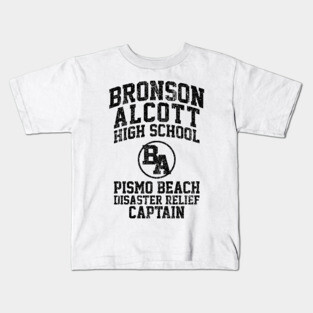 Bronson Alcott High Pismo Beach Disaster Relief Captain (Variant) Kids T-Shirt