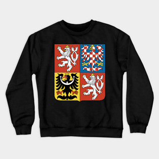 Greater coat of arms of the Czech Republic Crewneck Sweatshirt