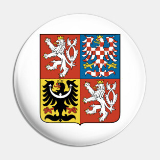Greater coat of arms of the Czech Republic Pin