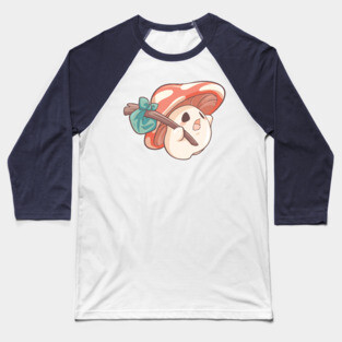 The Mushroom Traveller Baseball T-Shirt