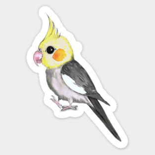 Very cute cockatiel Magnet