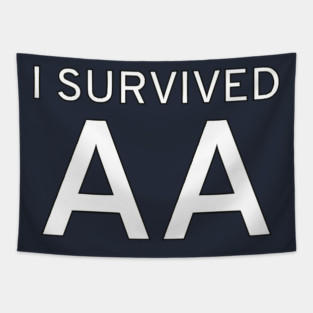 I Survived AA Tapestry