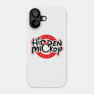 Dots that Rock Red & Black HMS Logo Phone Case