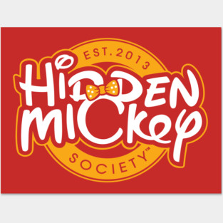 Dots that Rock Gold & White HMS Logo Posters and Art