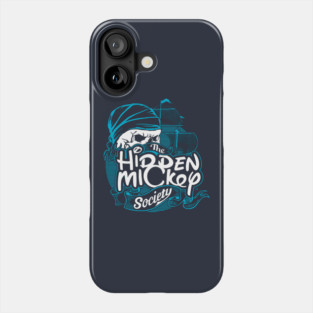 2-Color HMS Pirate Logo (Blue) Phone Case