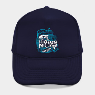 2-Color HMS Pirate Logo (Blue) Hat