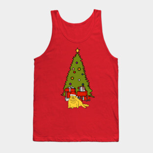 Christmas Cat Tank Top