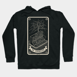 Modular Synthesizer Tarot Card Hoodie