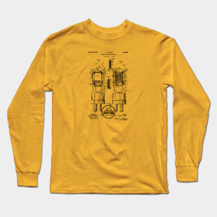 Vacuum Tube Patent 1924 Long Sleeve T-Shirt
