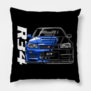 Nissan Skyline GTR R34 Pillow
