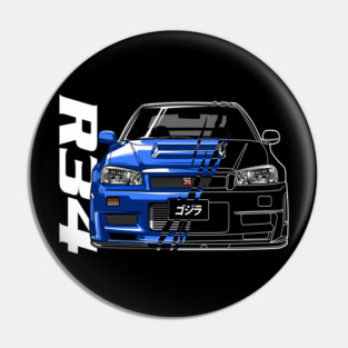 Nissan Skyline GTR R34 Pin