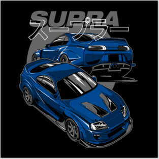 Toyota Supra Posters and Art