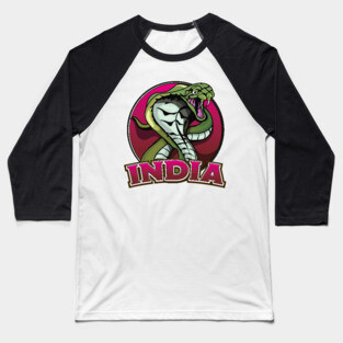India Baseball T-Shirt