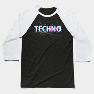 Techno music maximum volume Baseball T-Shirt
