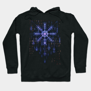 Helm of Awe - Norse Viking Symbol Hoodie