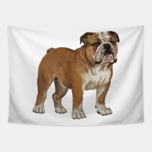 Bulldog Tapestry