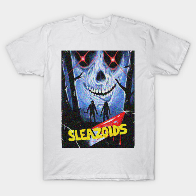 SLEAZOIDS Poster Art T-Shirt by SLEAZOIDS