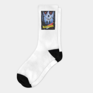SLEAZOIDS Poster Art Socks