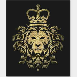 Vintage - Majestic Lion Posters and Art