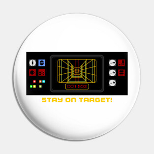STAY ON TARGET! Pin