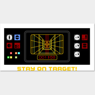 STAY ON TARGET! Posters and Art
