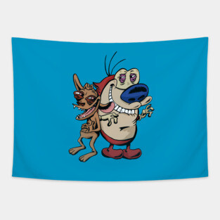 Ren and Stimpy Tapestry