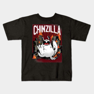 godzilla chinzilla Kids T-Shirt